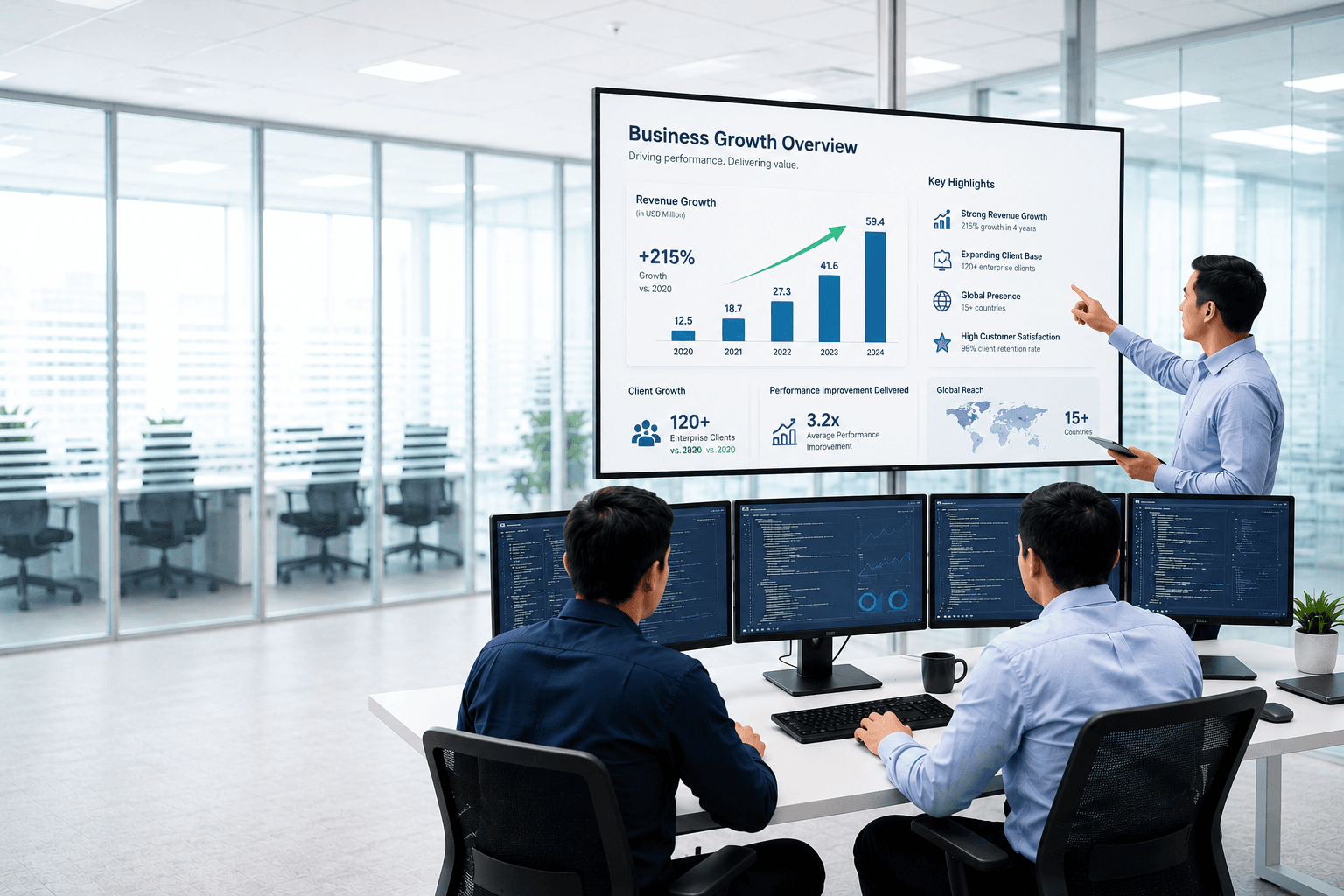 First Enterprise Client